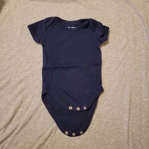 Pact Navy Blue Kids Bodysuit